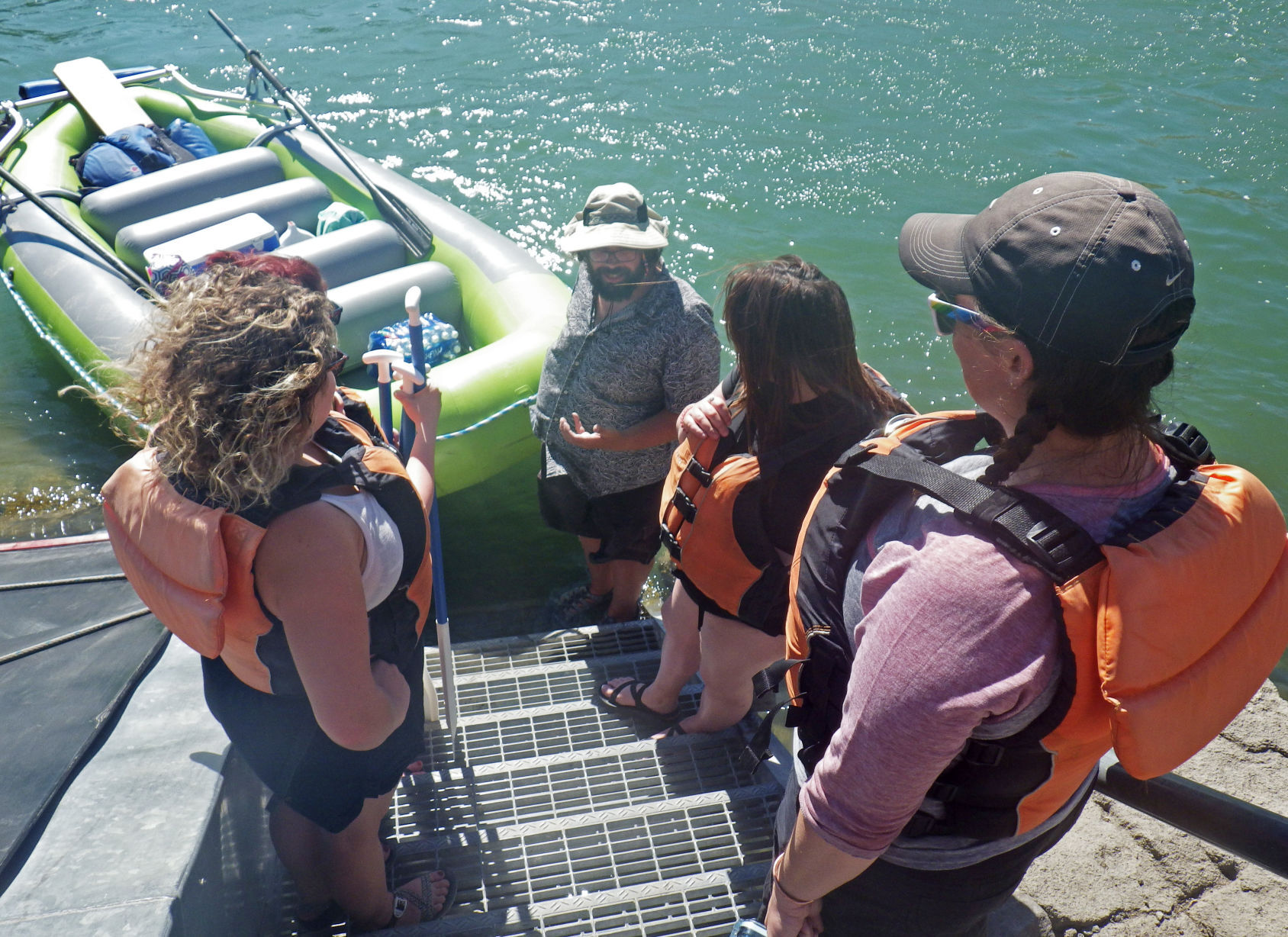 Rafting the Hagerman stretch